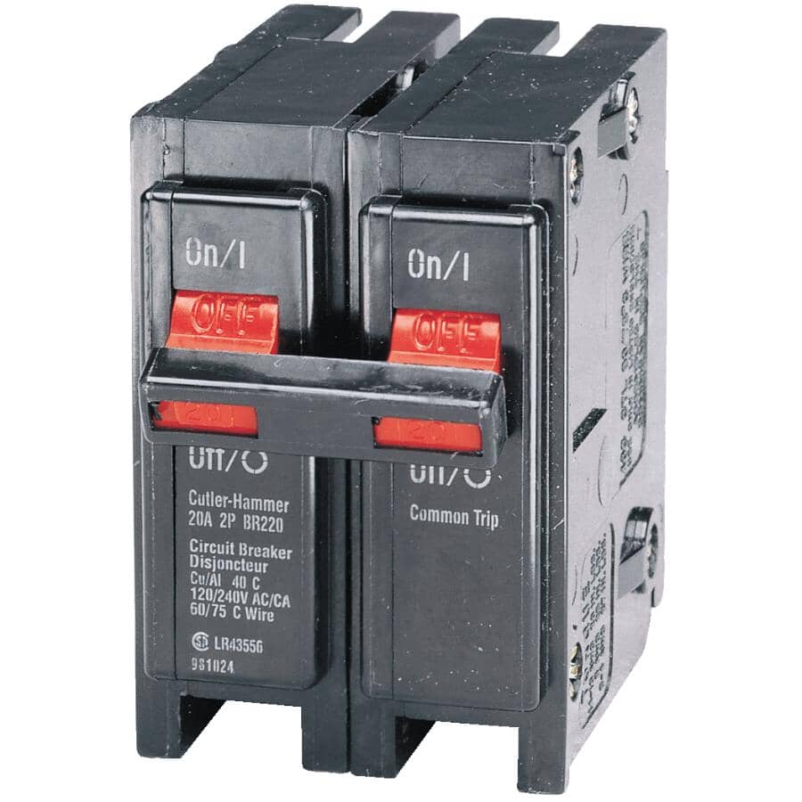 2 Pole 20 Amp Circuit Breaker