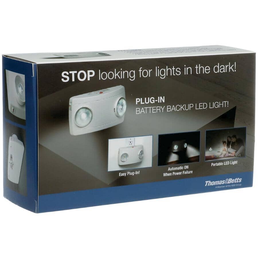 Rechargeable Plug-In Portable LED Security Light