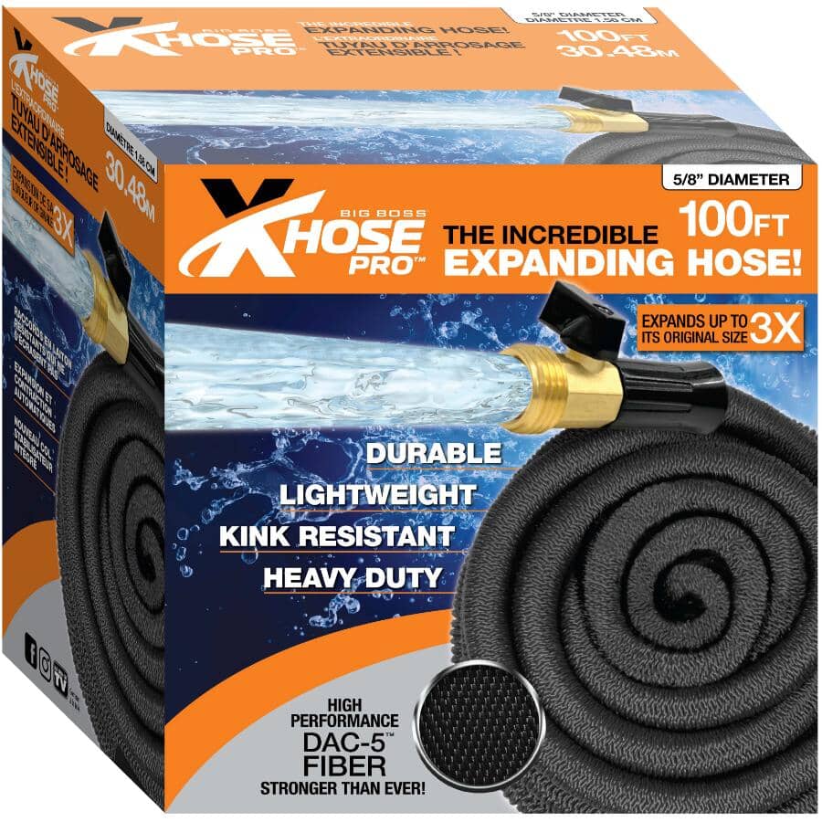 5/8" x 100' Pro Dac-5 Expanding Garden Hose