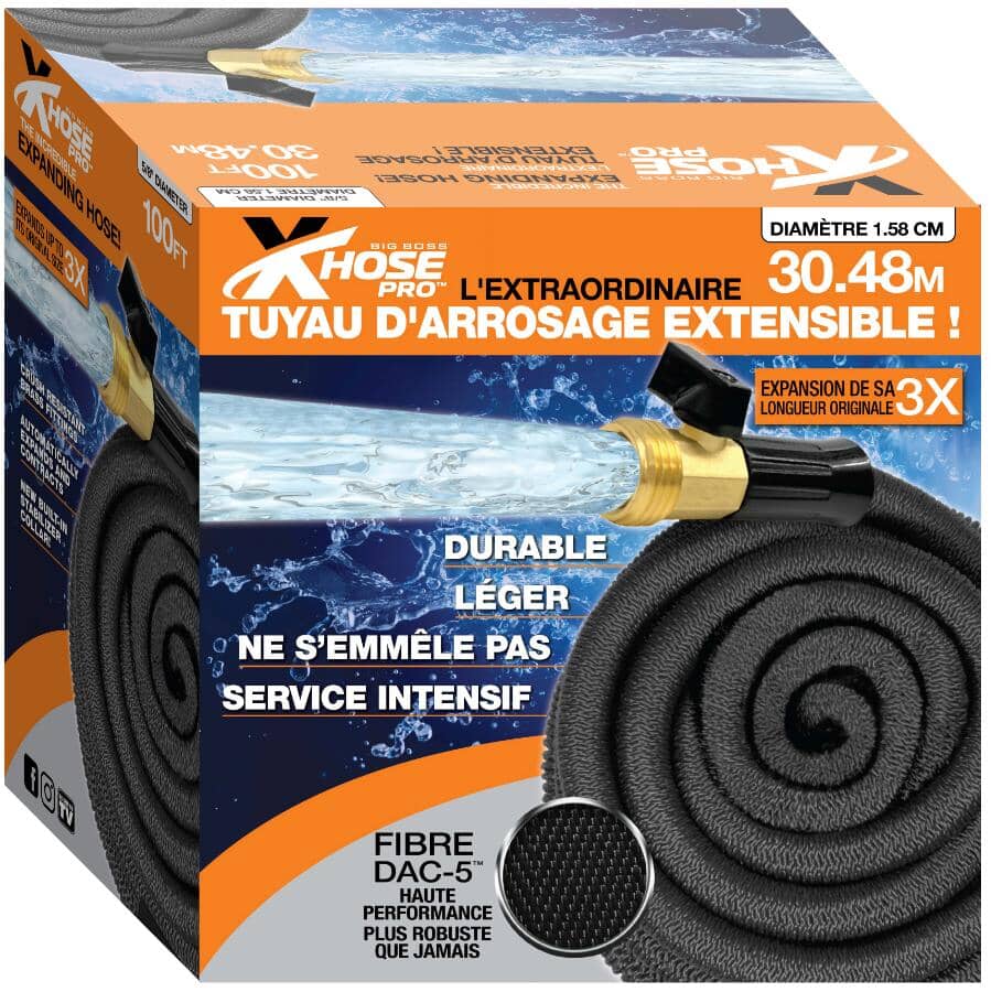5/8" x 100' Pro Dac-5 Expanding Garden Hose