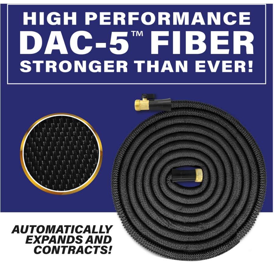 5/8" x 50' Pro Dac-5 Expanding Garden Hose