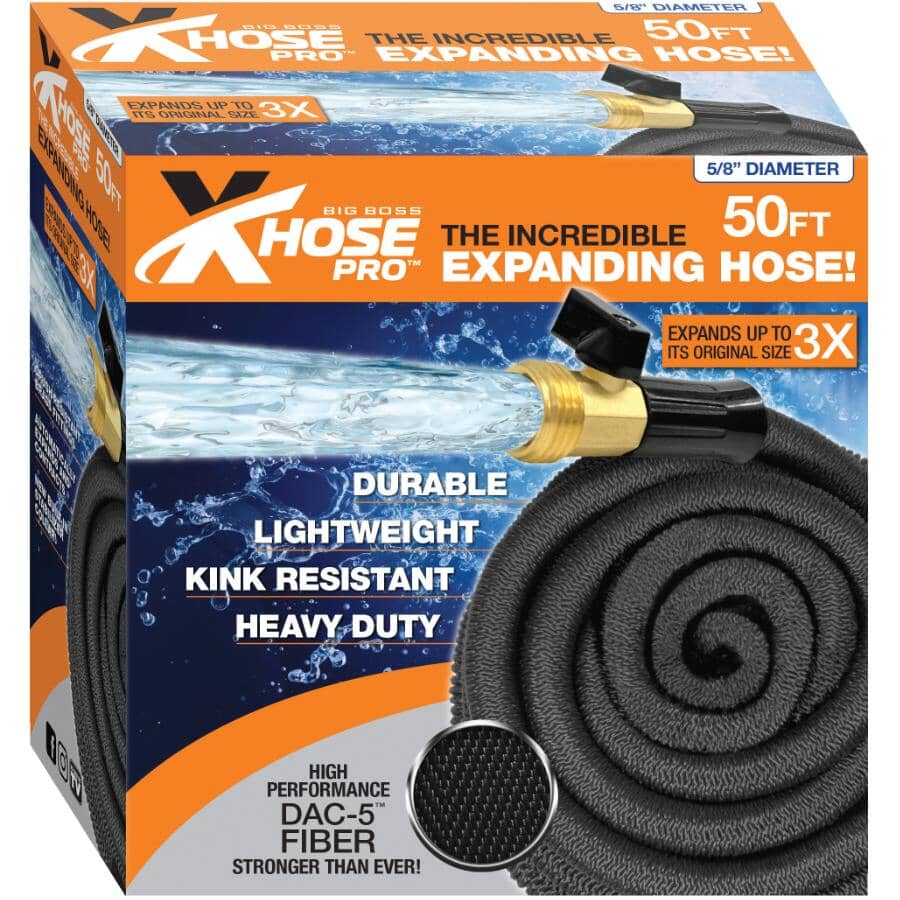 5/8" x 50' Pro Dac-5 Expanding Garden Hose