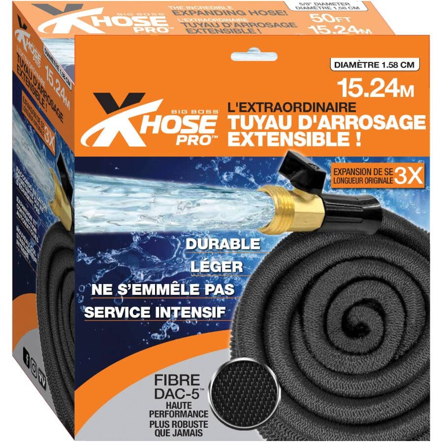 5/8" x 50' Pro Dac-5 Expanding Garden Hose