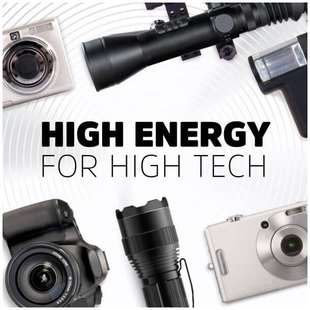 123 Lithium Photo Batteries - 2 Pack