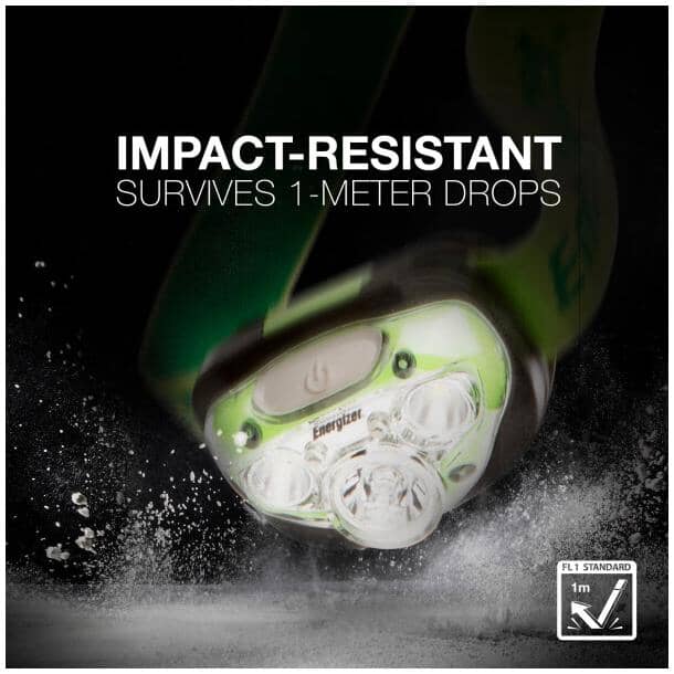 LED Headlamp Flashlight with 3 AAA Batteries