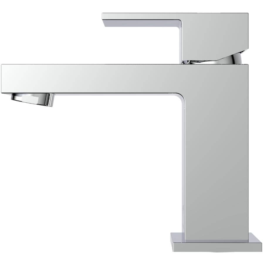 Quadrato Single Handle Lavatory Faucet - Chrome, 5.7 L/min