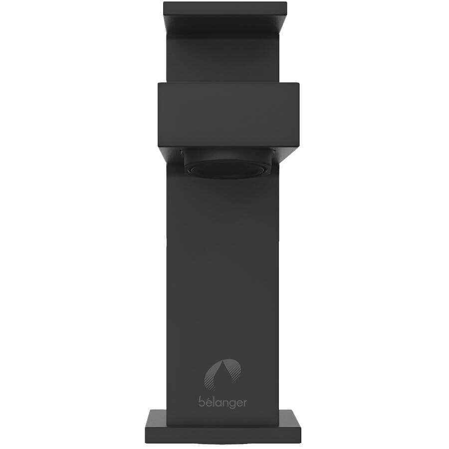 Quadrato Single Handle Lavatory Faucet - Matte Black