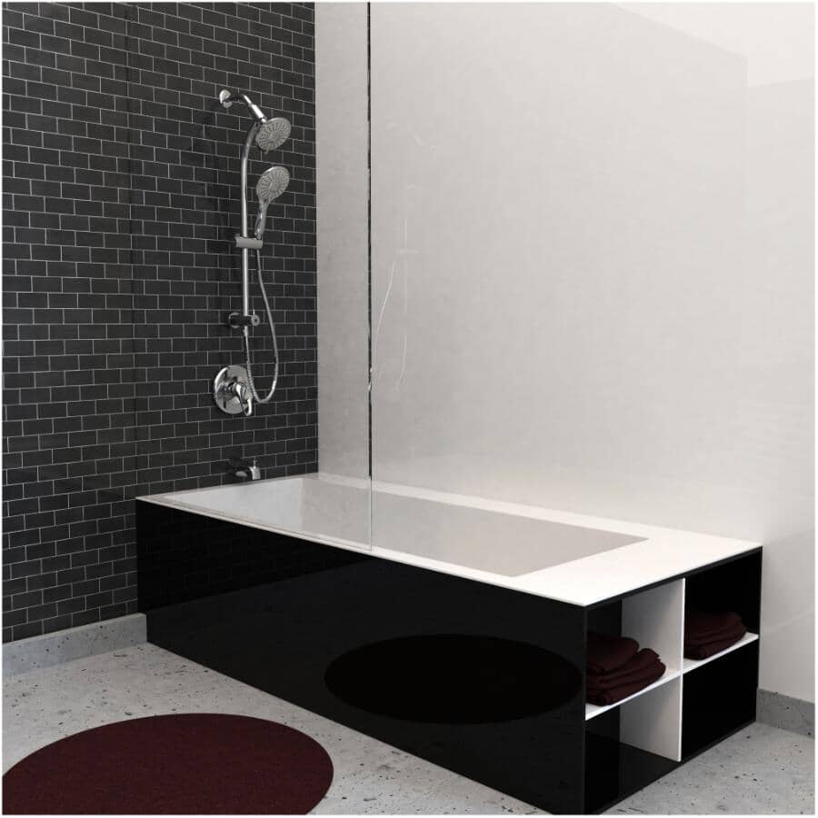 Symphony 3 Setting Wall Mount & Handheld Showerhead - with Slide Bar, Chrome