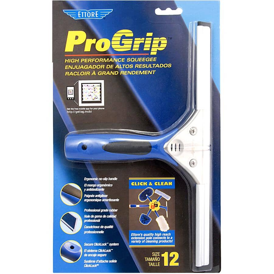 12" ProGrip Window Squeegee, without Handle