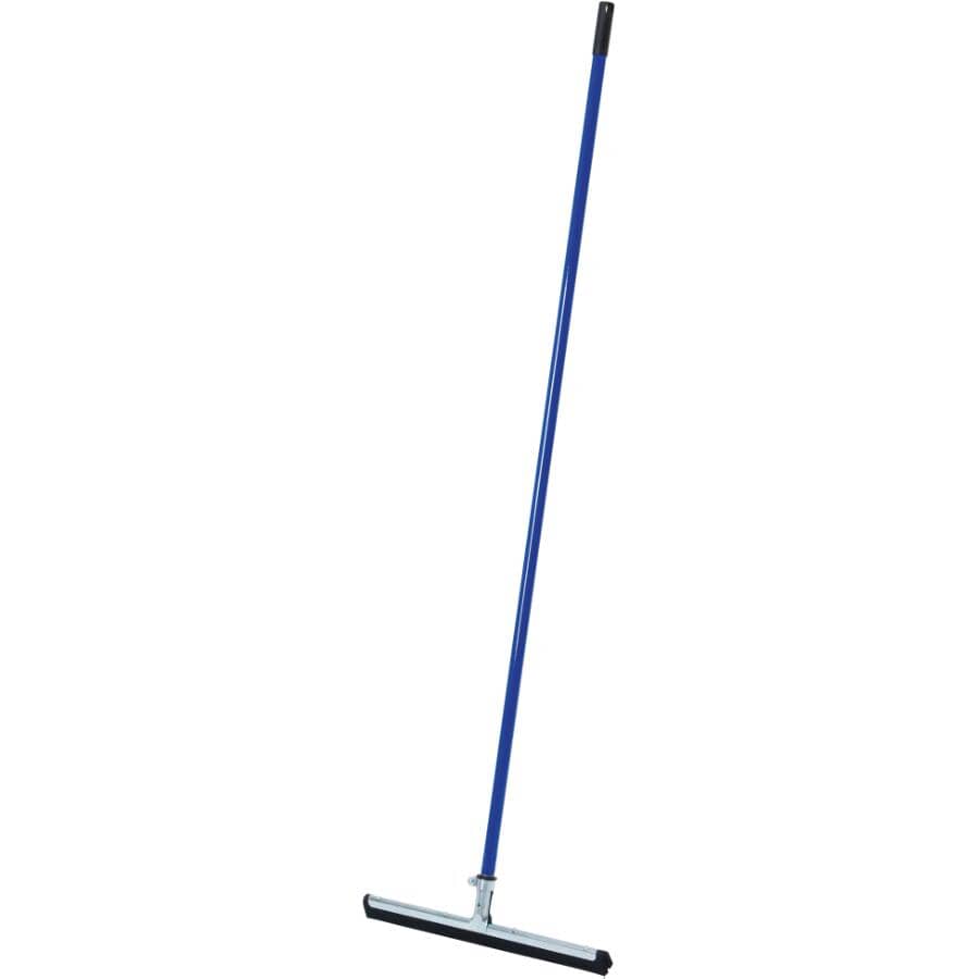 18" Wipe'n Dry Floor Squeegee - with Steel Handle