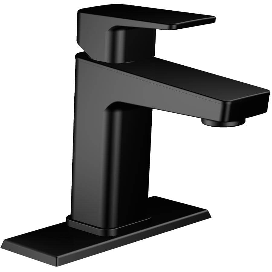 Capriza Single Handle Lavatory Faucet - Matte Black