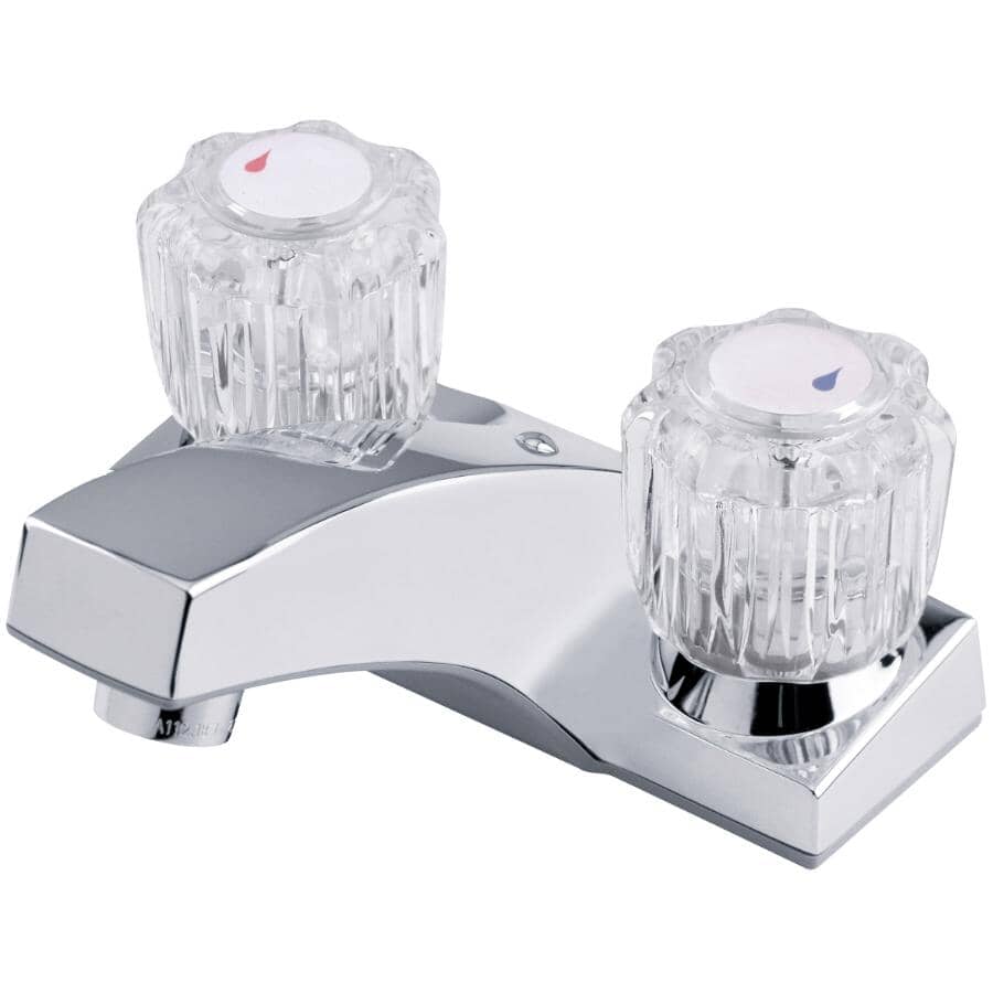 Kaveri 2 Handle Centerset Lavatory Faucet - Chrome