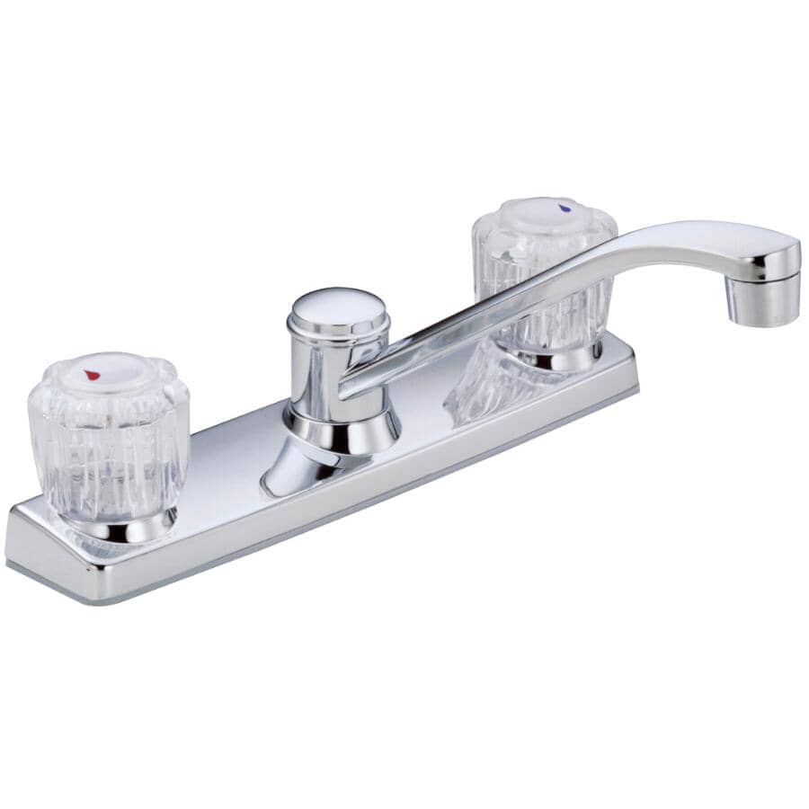 Kaveri 2 Handle Kitchen Faucet - Chrome