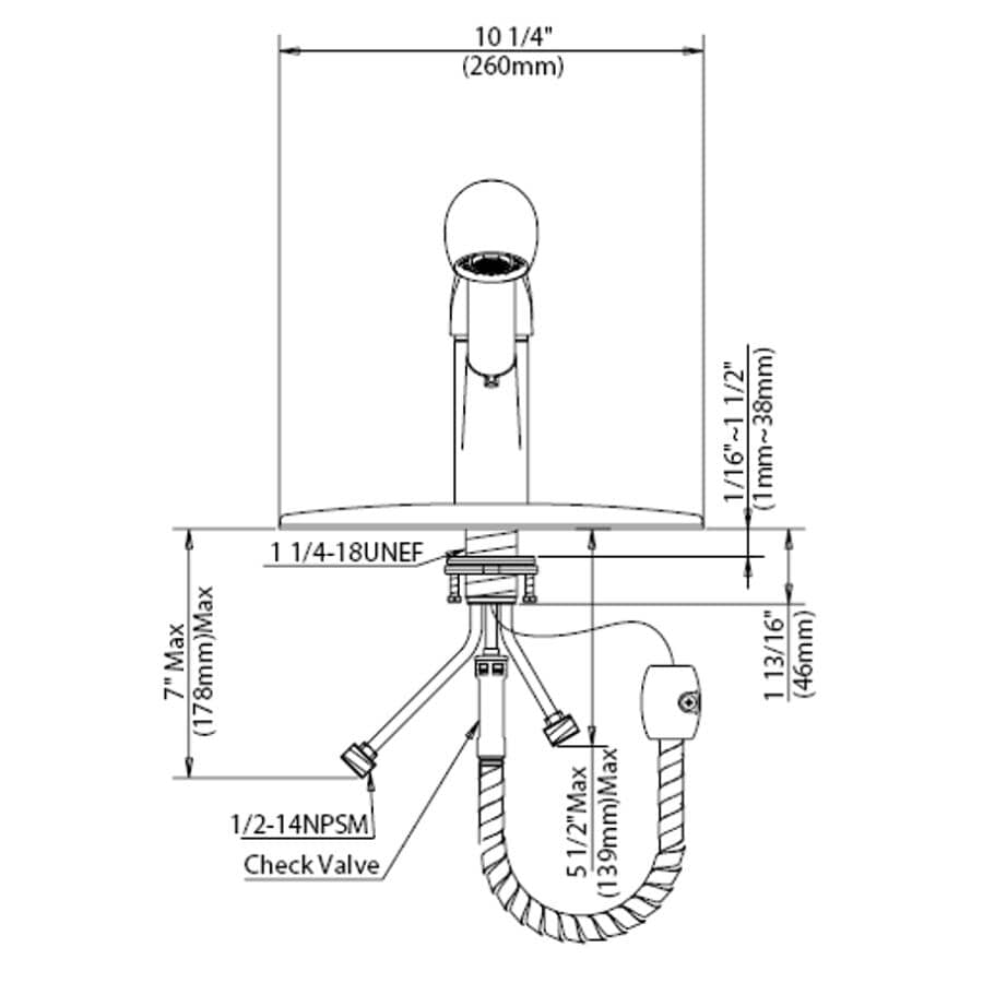 Oralie Single Handle Pull-Out Kitchen Faucet - Brushed Nickel