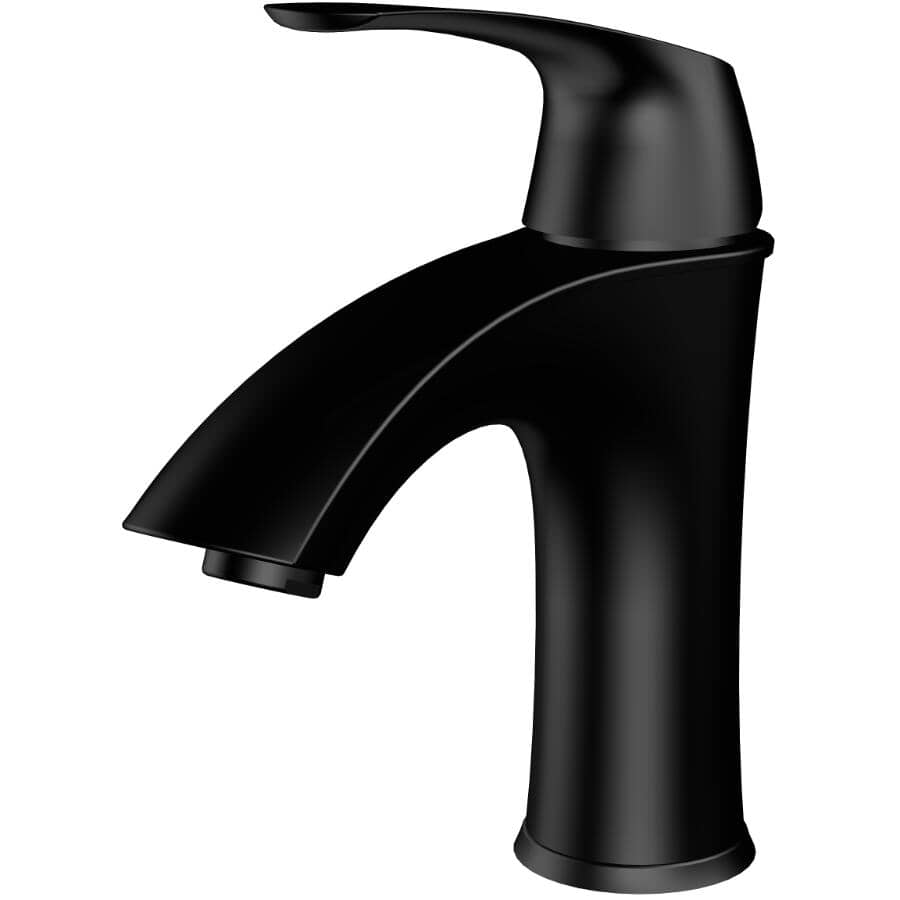 Possini Single Handle Lavatory Faucet - Matte Black