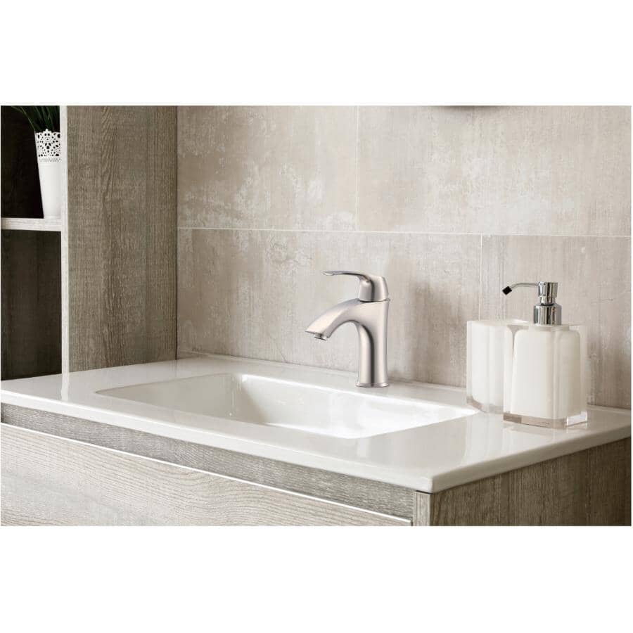 Possini Single Handle Lavatory Faucet - Brushed Nickel