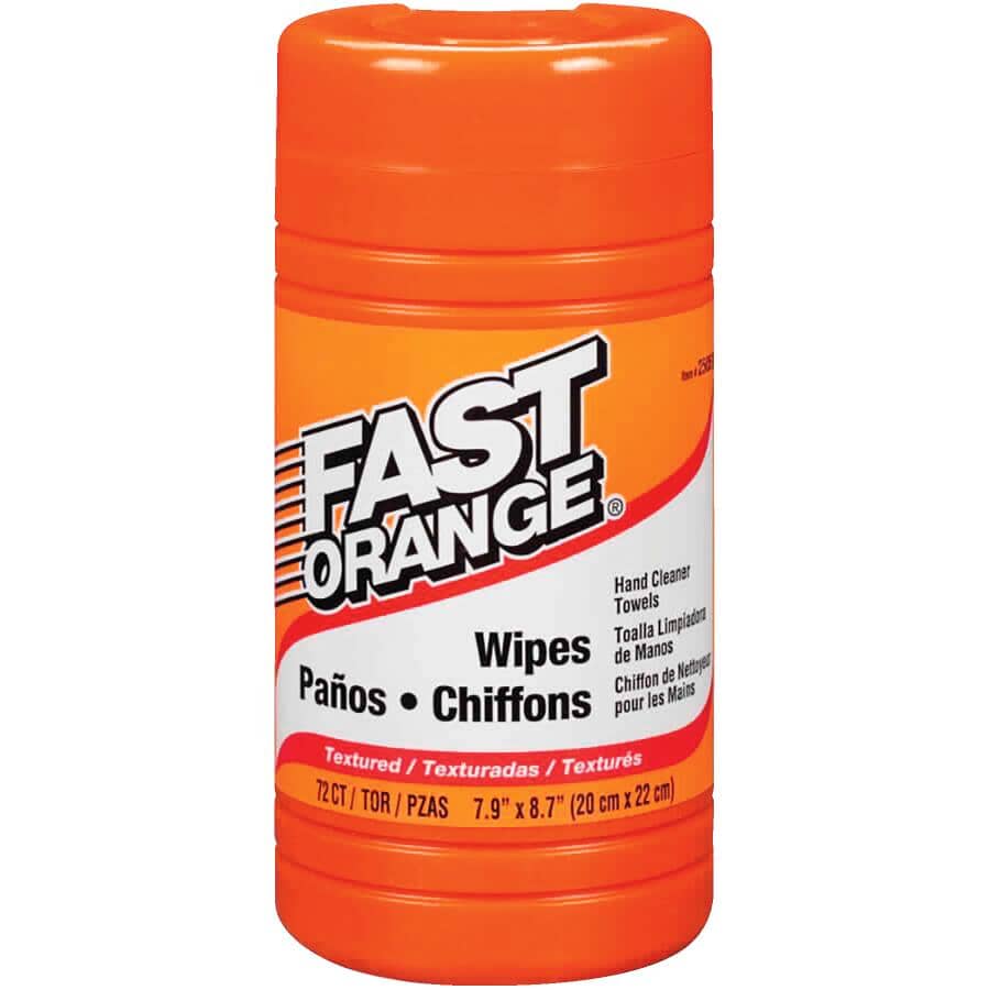 Hand Cleaner Towel Wipes - Citrus, 72 Pack