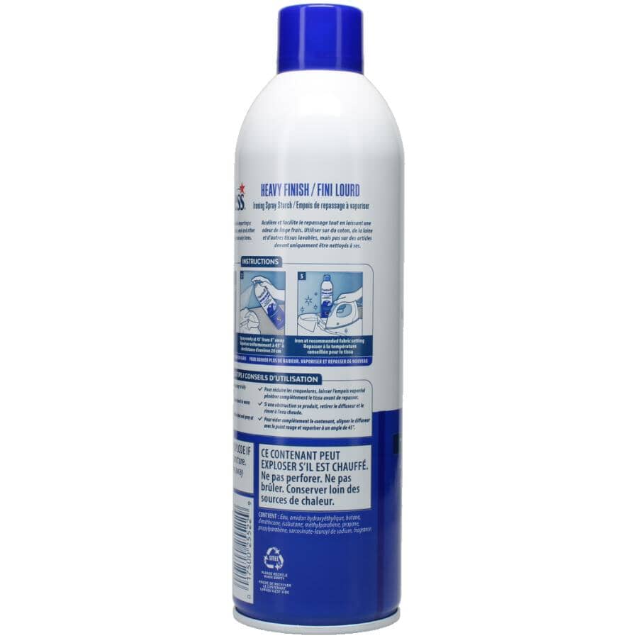 Heavy Finish Ironing Spray Starch - 567 g