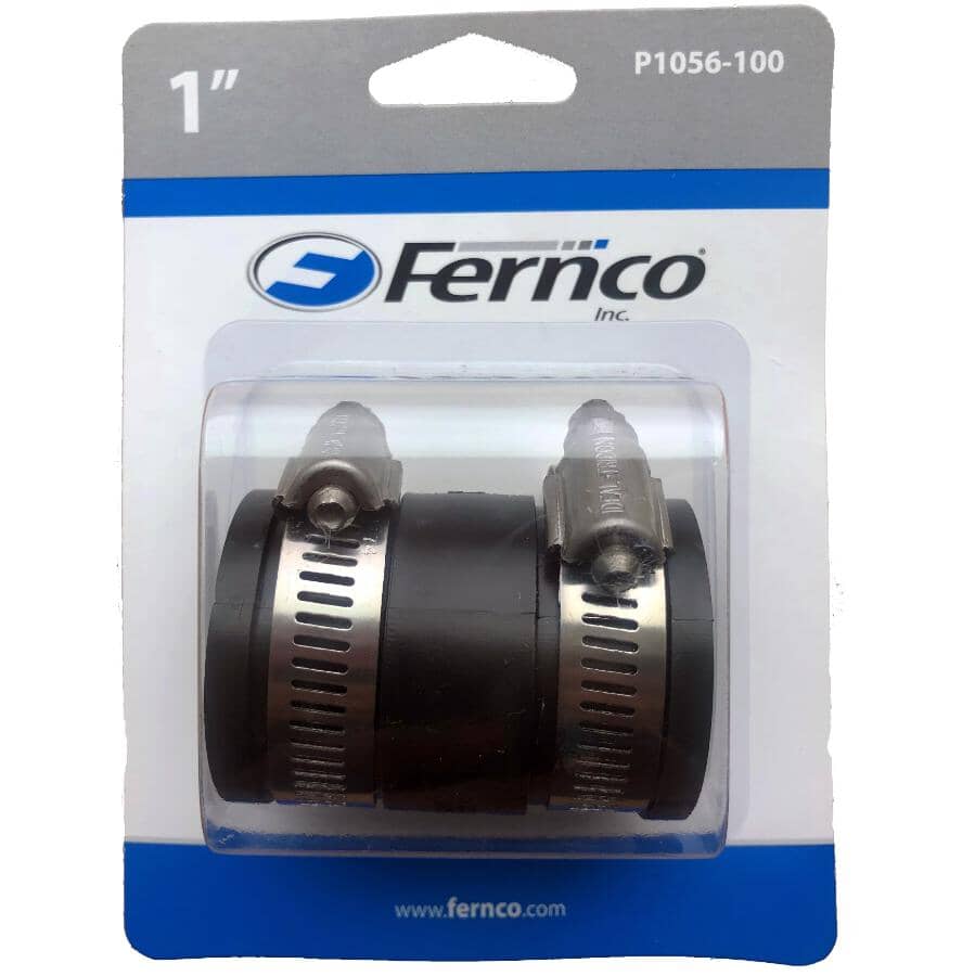 1" Plastic to Cast Iron Adjustable PVC Coupling