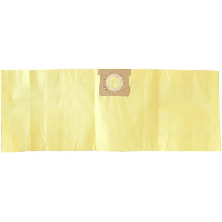 5-9 US Gal High Efficiency Wet / Dry Vacuum Filter Bags - 2 Pack