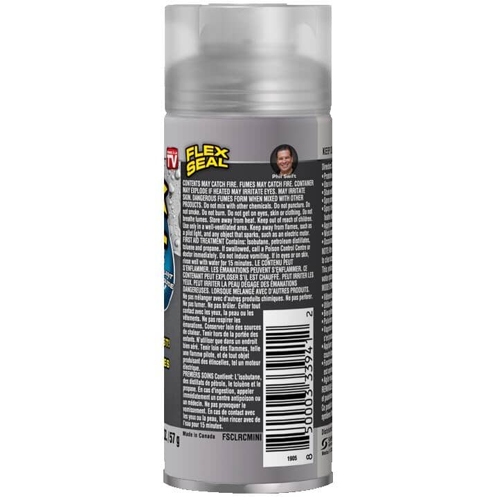 Liquid Rubber Spray Sealant Coating - Clear, 2 oz