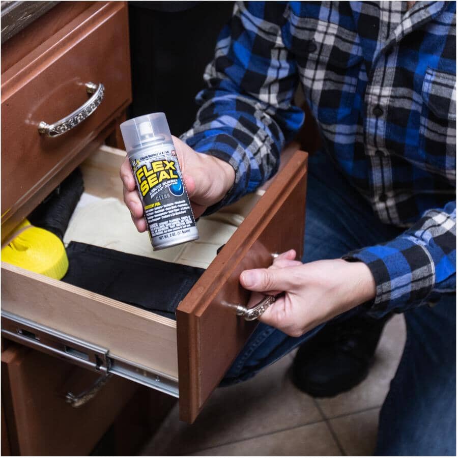 Liquid Rubber Spray Sealant Coating - Clear, 2 oz