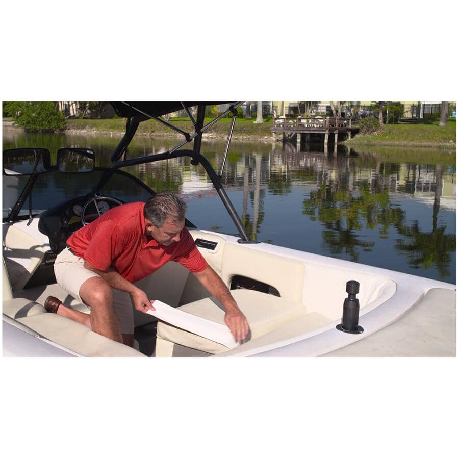 Rubberized Waterproof Tape - White, 4" x 5'