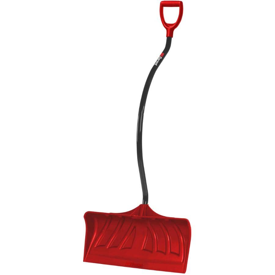 24" Poly Blade Ergonomic Handle Snow Shovel