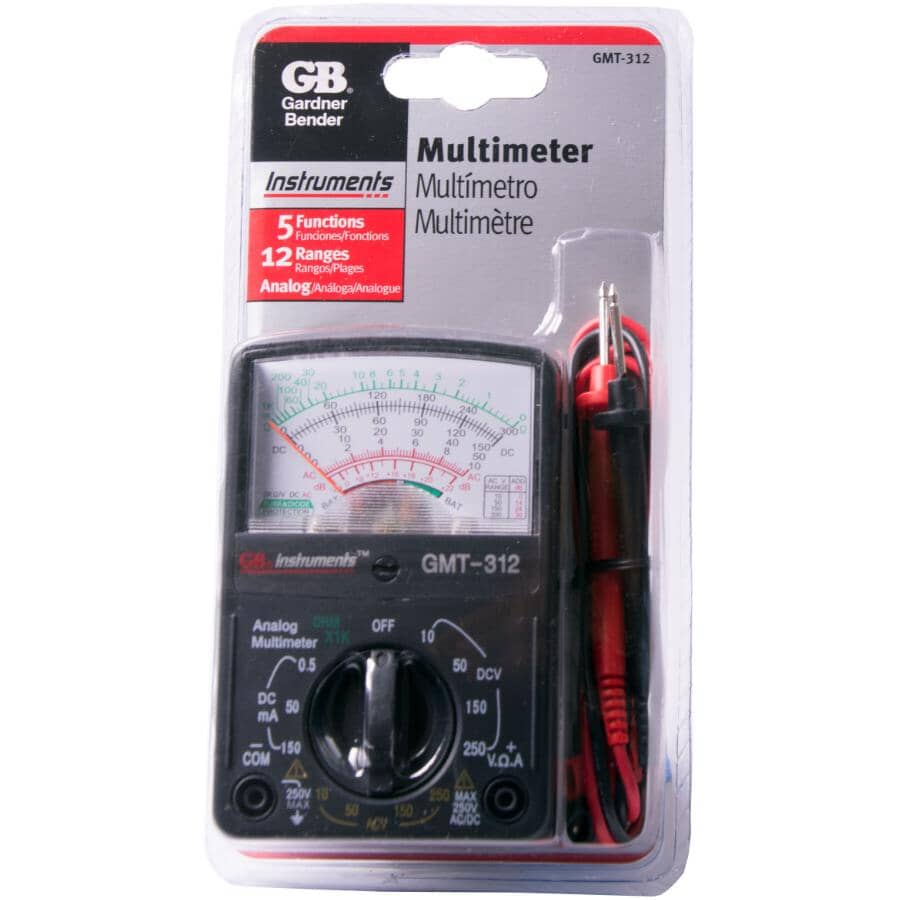 GMT-312 12 Range Analog Multi Meter