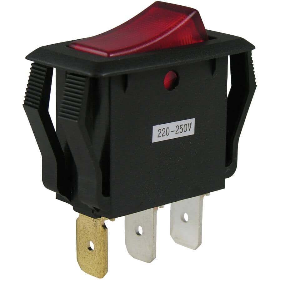 Lighted Rocker Light Switch