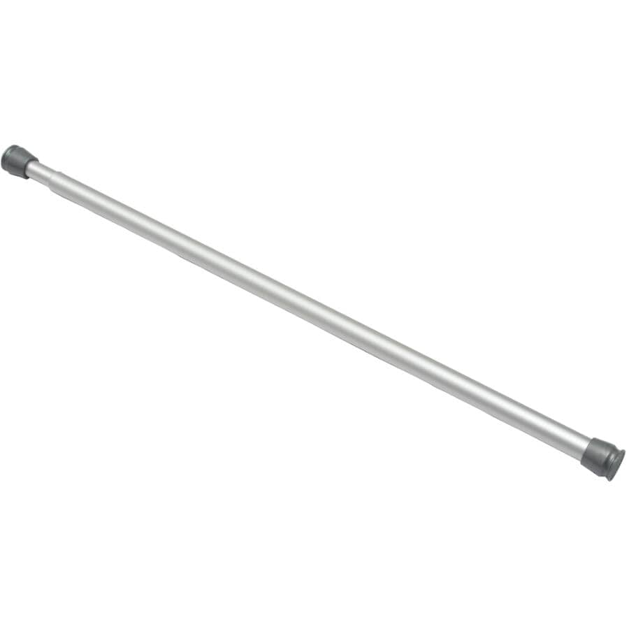 Tension Shower Rod - Aluminum, 28" to 44"