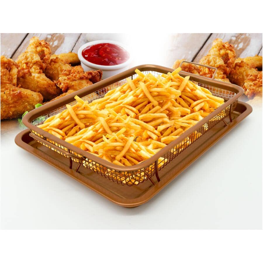 Non-Stick Crisper Tray - 13" x 10"