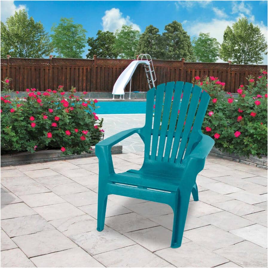 Commercial Grade Adirondack Chair - Intense Teal