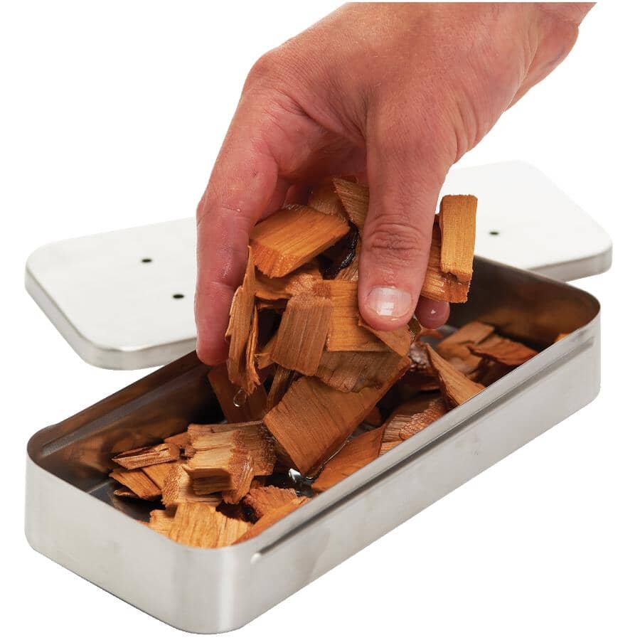 9" x 4" Stainless Steel Barbecue Smoker Box