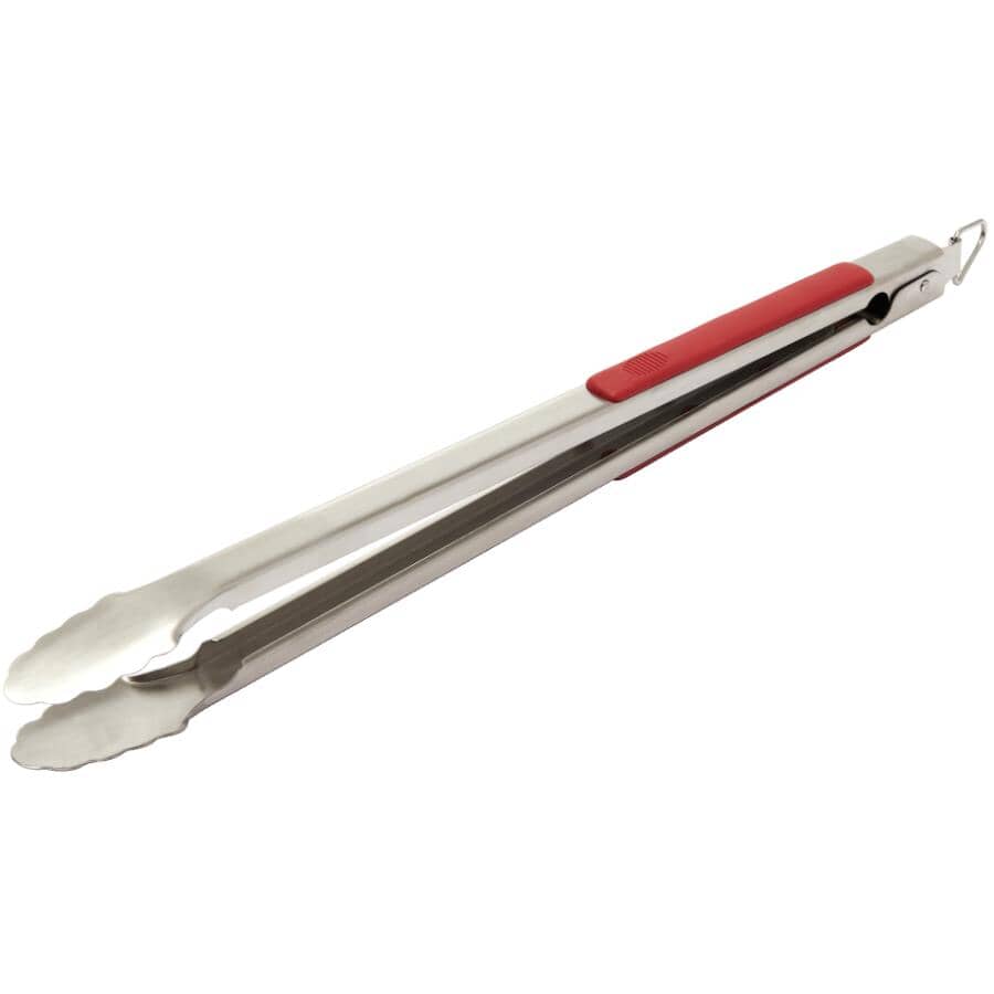 Extra Long BBQ Tongs - Stainless Steel, 20"