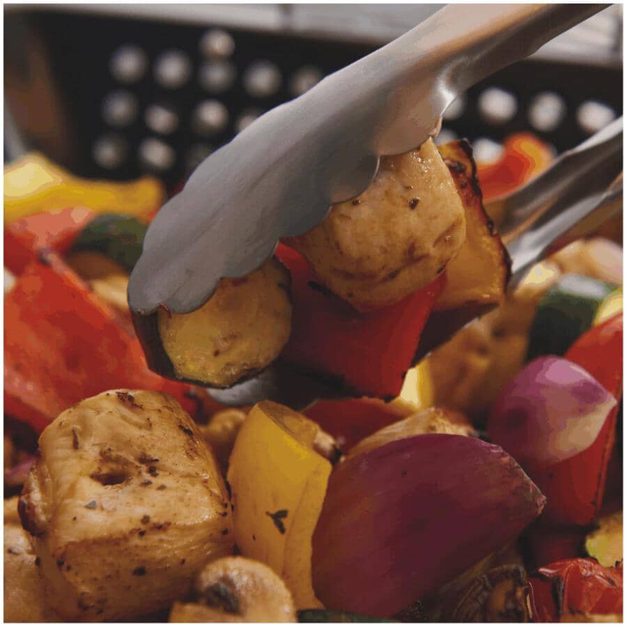 Extra Long BBQ Tongs - Stainless Steel, 20"