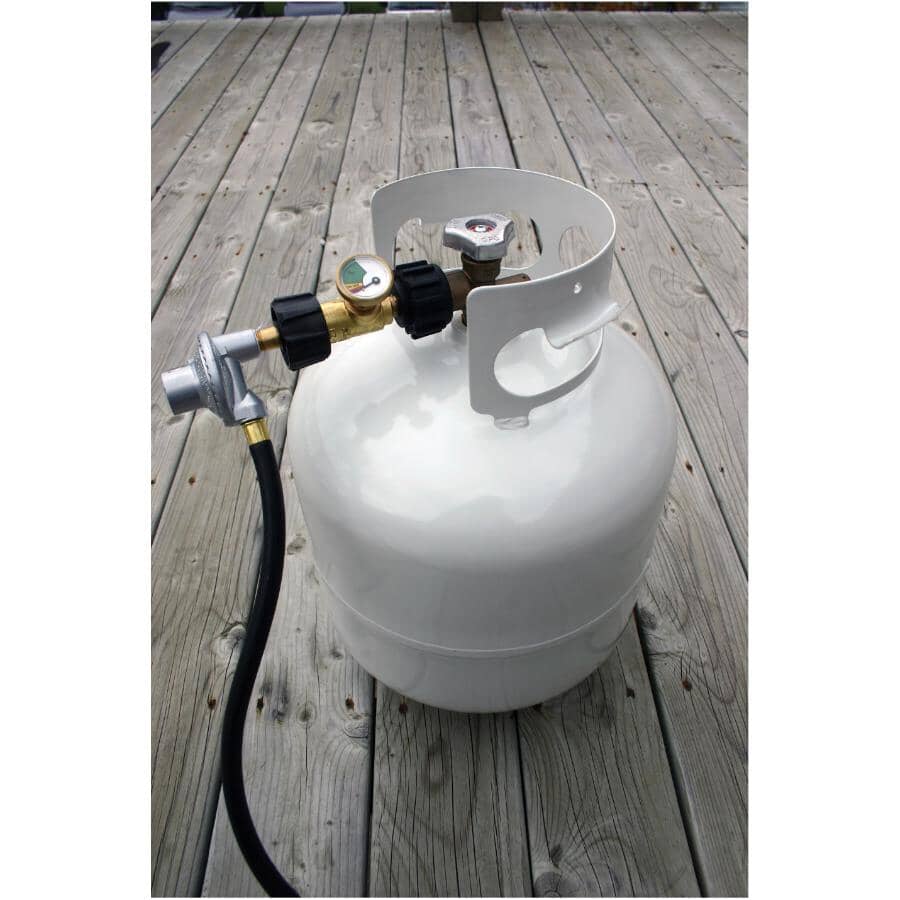 Propane Tank Adapter & Gauge