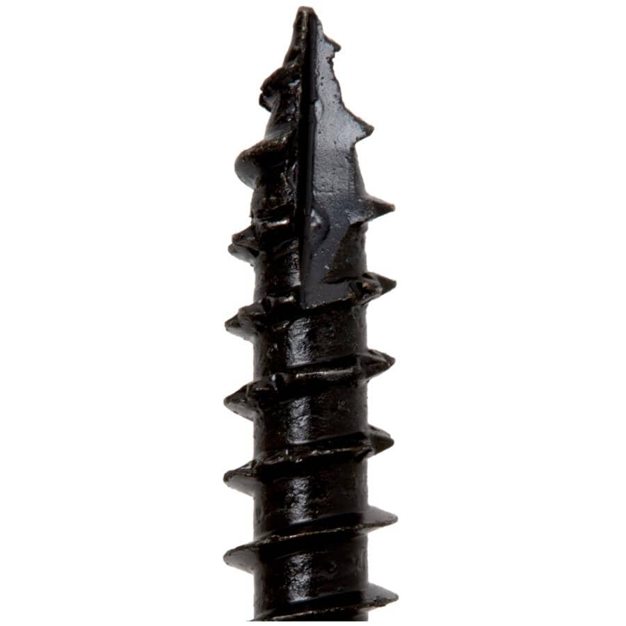 5/16" x 4" RSS Star Drive Structural Wood Screws - Black, 100 Pack