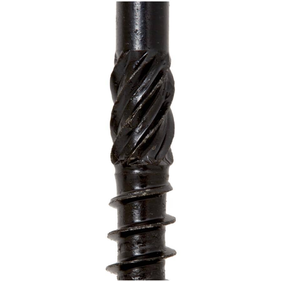 5/16" x 4" RSS Star Drive Structural Wood Screws - Black, 100 Pack