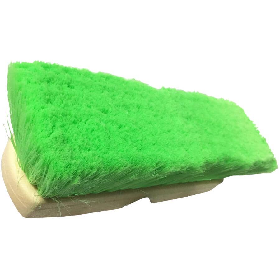8" Green Oblong Soft Waterflow Brush