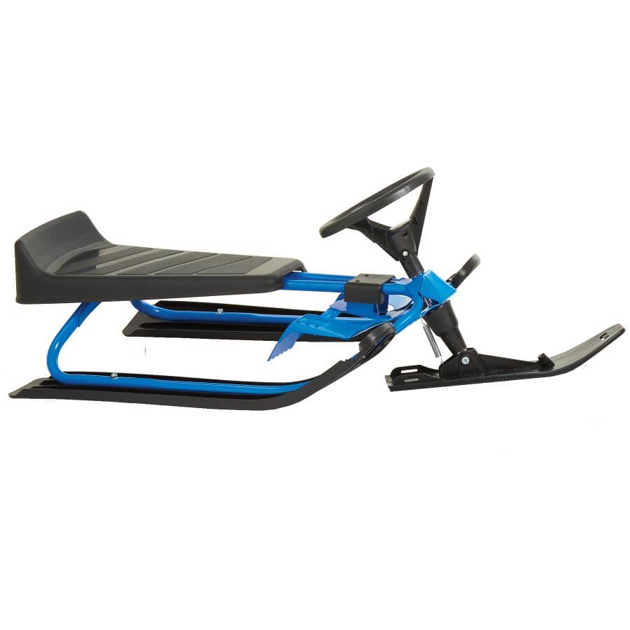 46" Blue/Black Snow Racer Sled