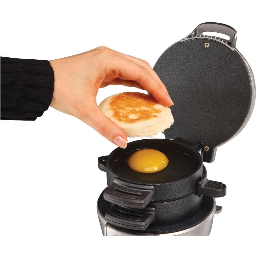 Breakfast Sandwich Maker (25478RC) - Silver