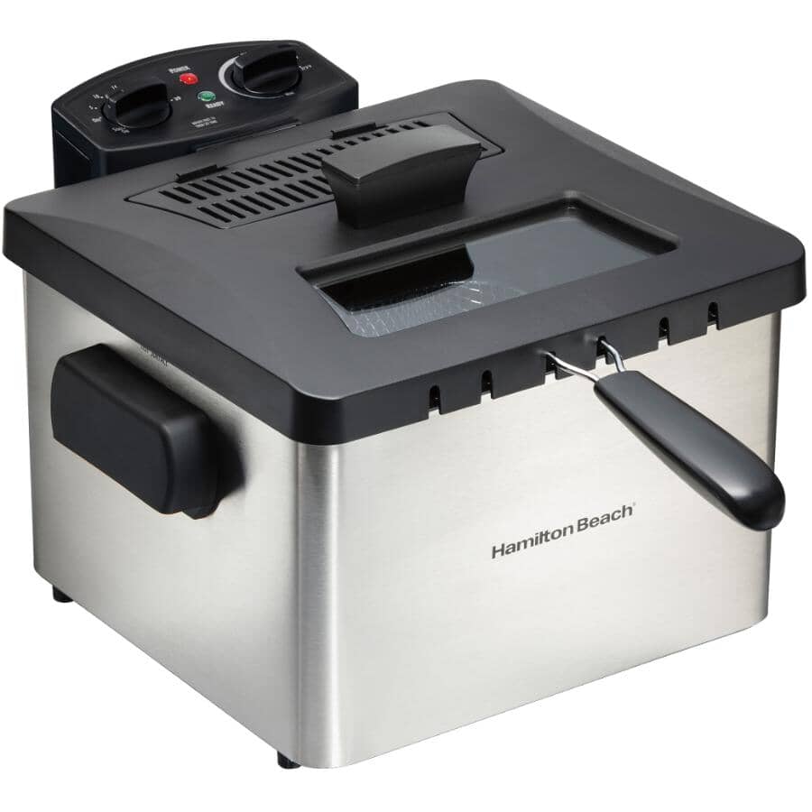 Deep Fryer with Timer (35043C) - Stainless Steel, 5 L