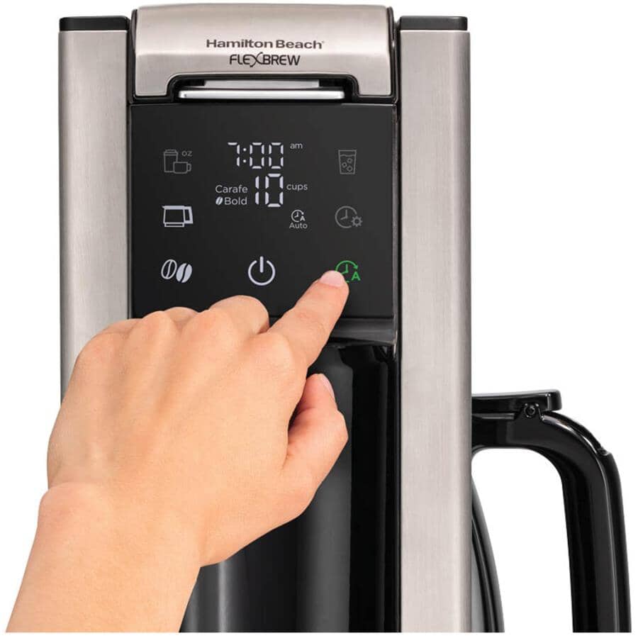 FlexBrew Advanced 5-in-1 Coffee Maker - Black, 12 Cup