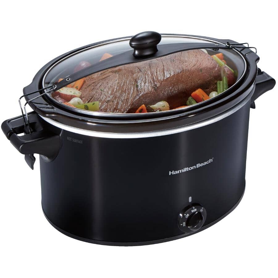 Stay or Go Slow Cooker (33195) - Black, 10 Qt