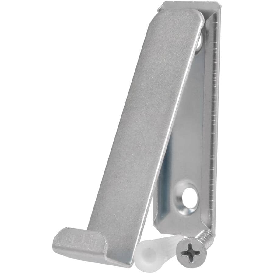 Heavy Duty Hidden Mirror Clips, 20LB - 2 Pack