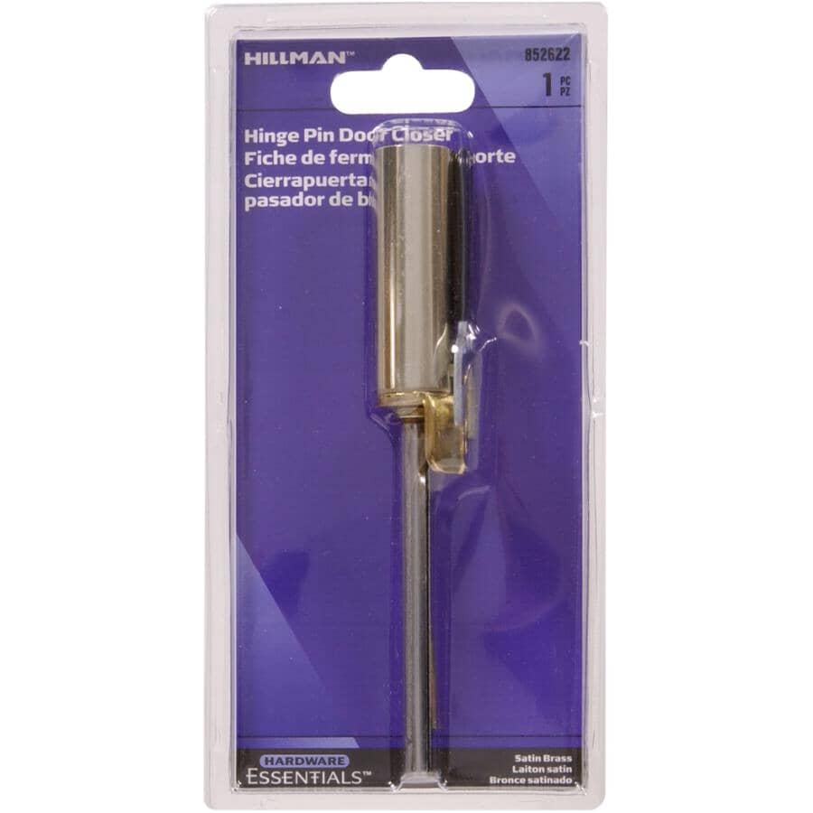 Satin Brass Hinge Pin Door Closer