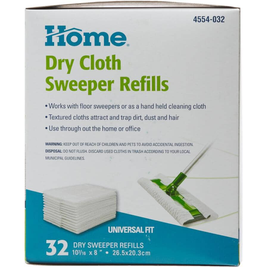 32 Pack Dry Dust Cloth Refills