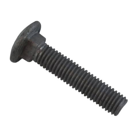 1/2" x 2-1/2" Galvanized Coarse Carriage Bolt