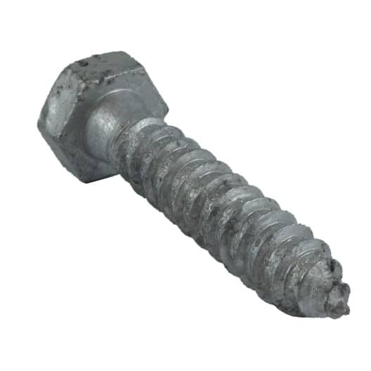1/2" x 2-1/2" Galvanized Hex Lag Screw